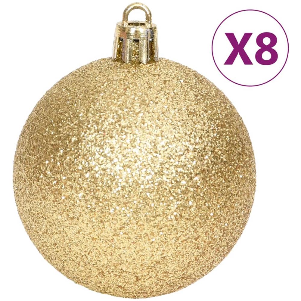 Set Addobbi Di Natale 70 Pz Oro E Rosso - Foto 8