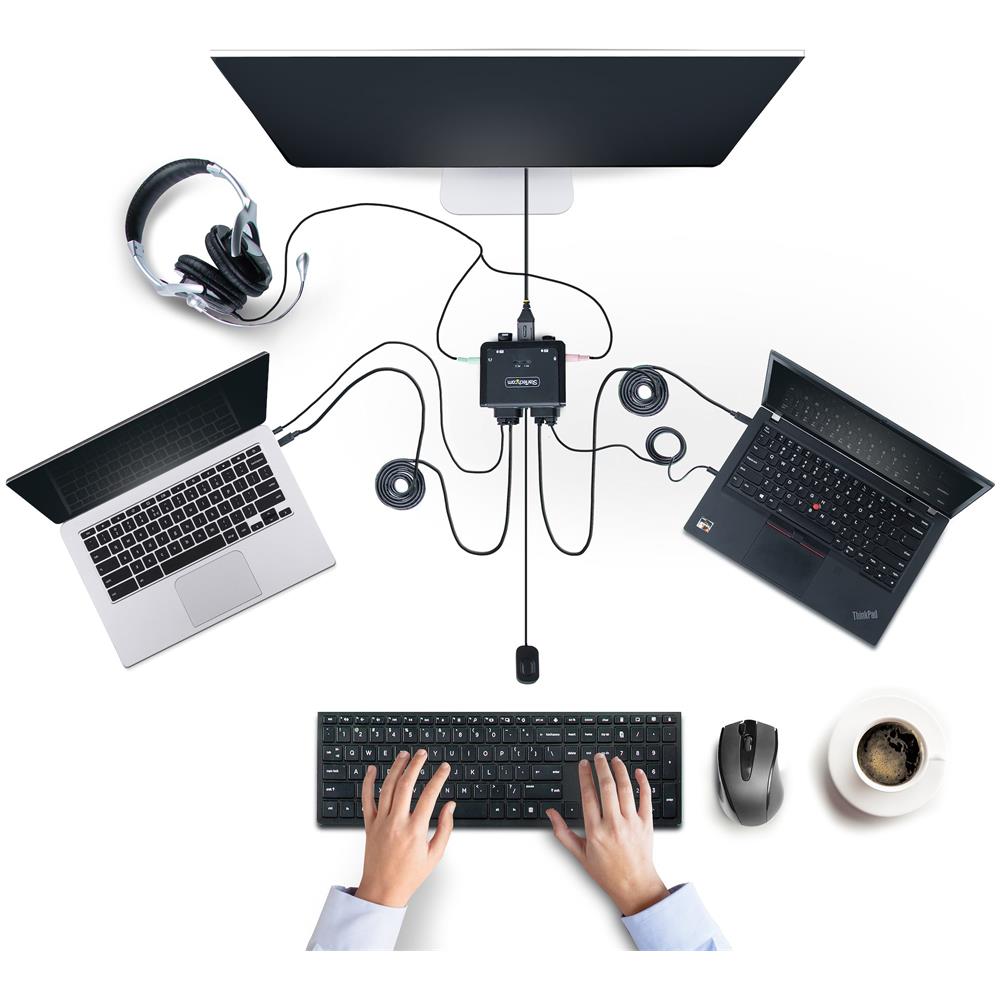 Switch Per Keyboard-Video-Mouse (kvm) Nero - Foto 2
