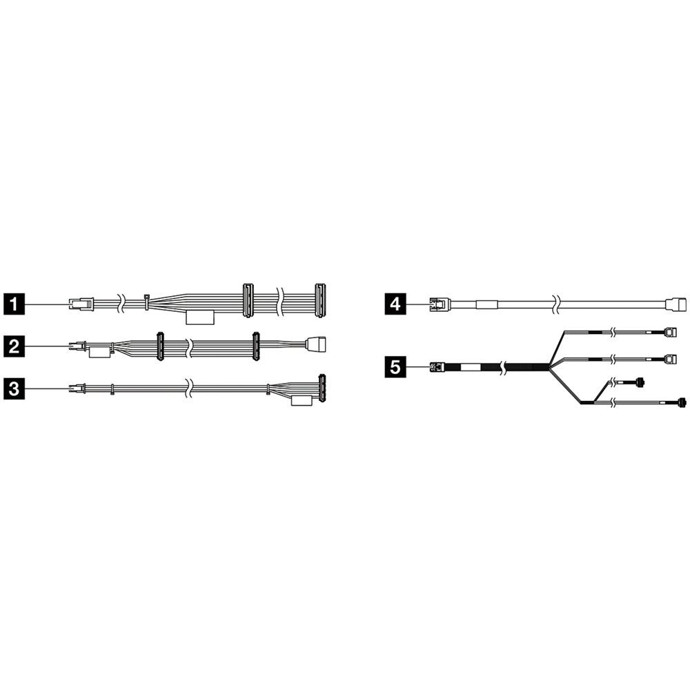 Kit Cavi Unità Interna ThinkSystem ST50 V3/ST45 V3 - Foto 1