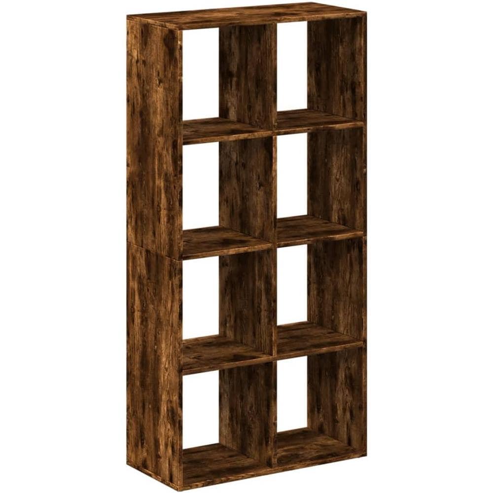 Libreria Divisorio Rovere Fumo 69,5x29x137,5cm in Truciolato - Foto 1