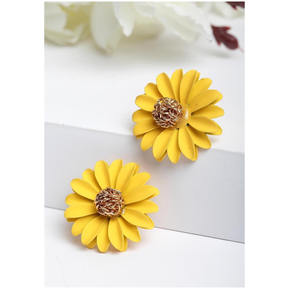 Orecchini a Bottone Floreali - Foto 2