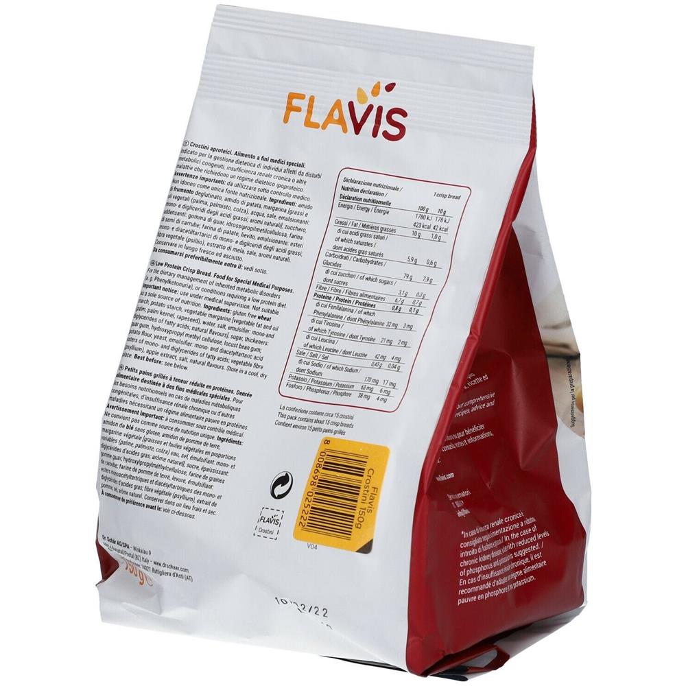 Flavis Crostini Aproteici 150 g - Foto 5