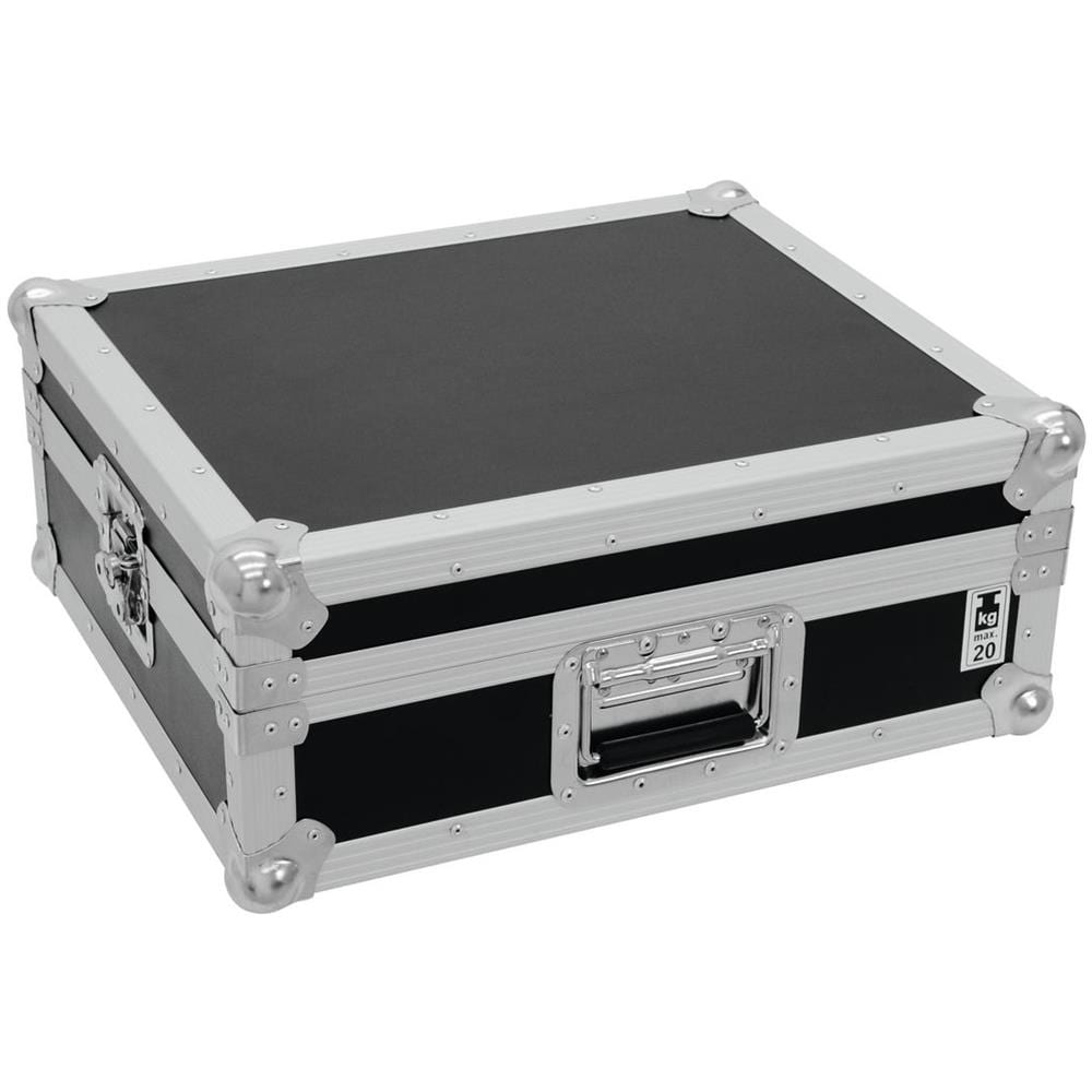 Flight Case Valigia Custodia Per Giradischi Piatto Technics 530 X 450 X 235 Mm - Foto 5