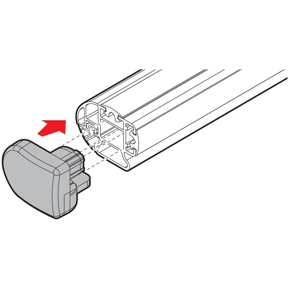 N99964 Set 2 Tappi Apribili Per Barre Kargo-plus - Foto 2