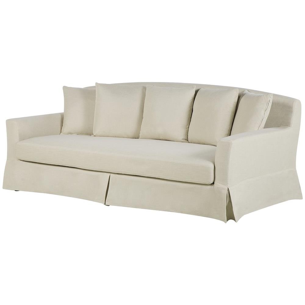 Divano 3 Posti Beige Sfoderabile Gilja - Foto 2