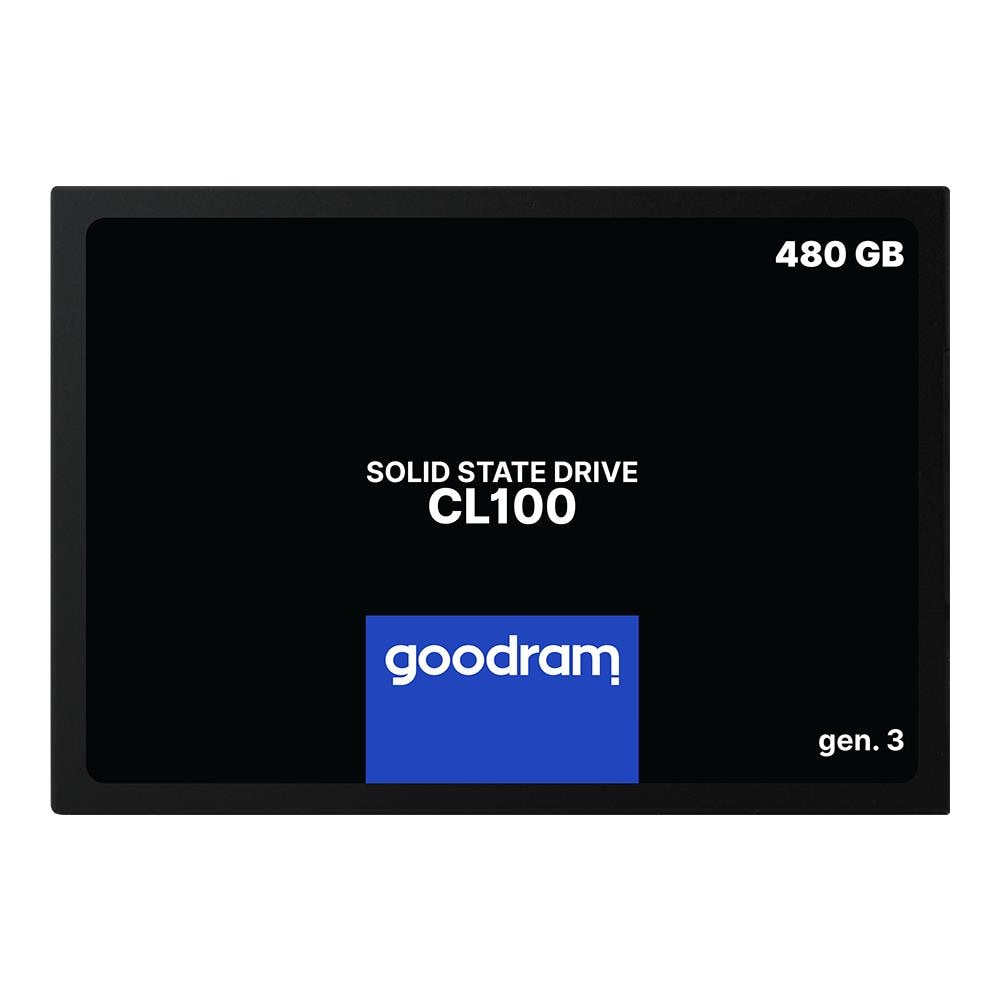 GOODRAM Hard Disk GoodRam SSDPR-CL100 SSD SATA III 520 MB/s Capacità:480 GB 