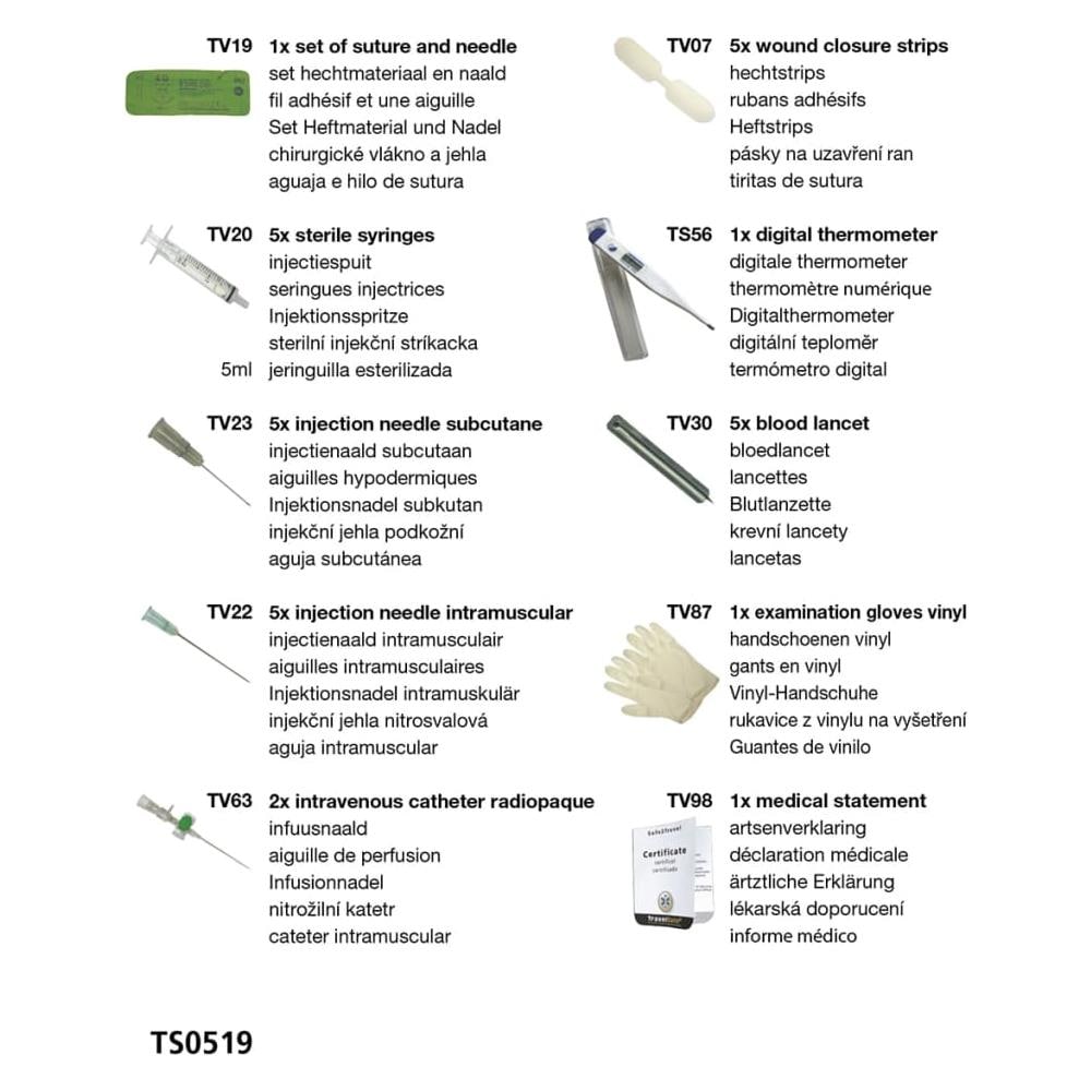 Kit di Pronto Soccorso 31 pz Globe Sterile Plus Giallo - Foto 3