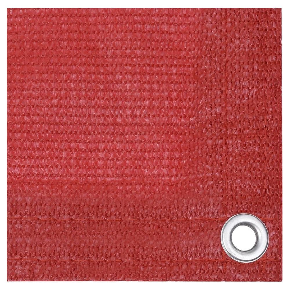 Paravento da Balcone Rosso 75x300 cm in HDPE - Foto 2
