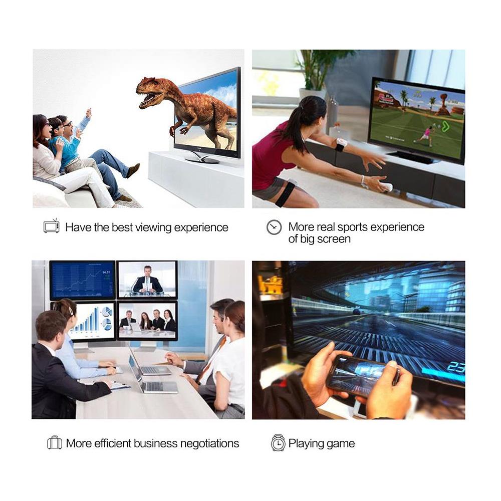 Adattatore USB-C a DisplayPort 4K 1,8 m Nero - Foto 2