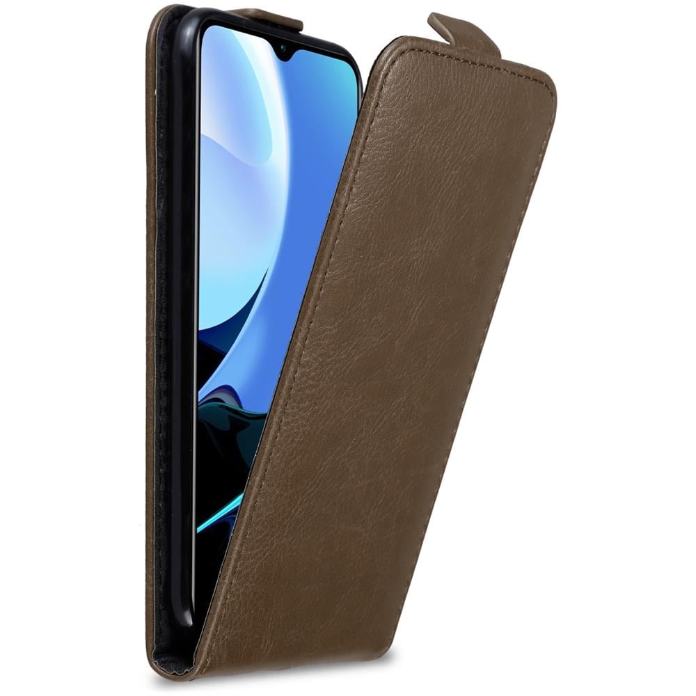 Custodia Compatibile Con Xiaomi Redmi 9t / Poco M3 In Bruno Caffè - Coperchio Protettivo In Design Flip Con Chiusura Magnetica - Foto 1