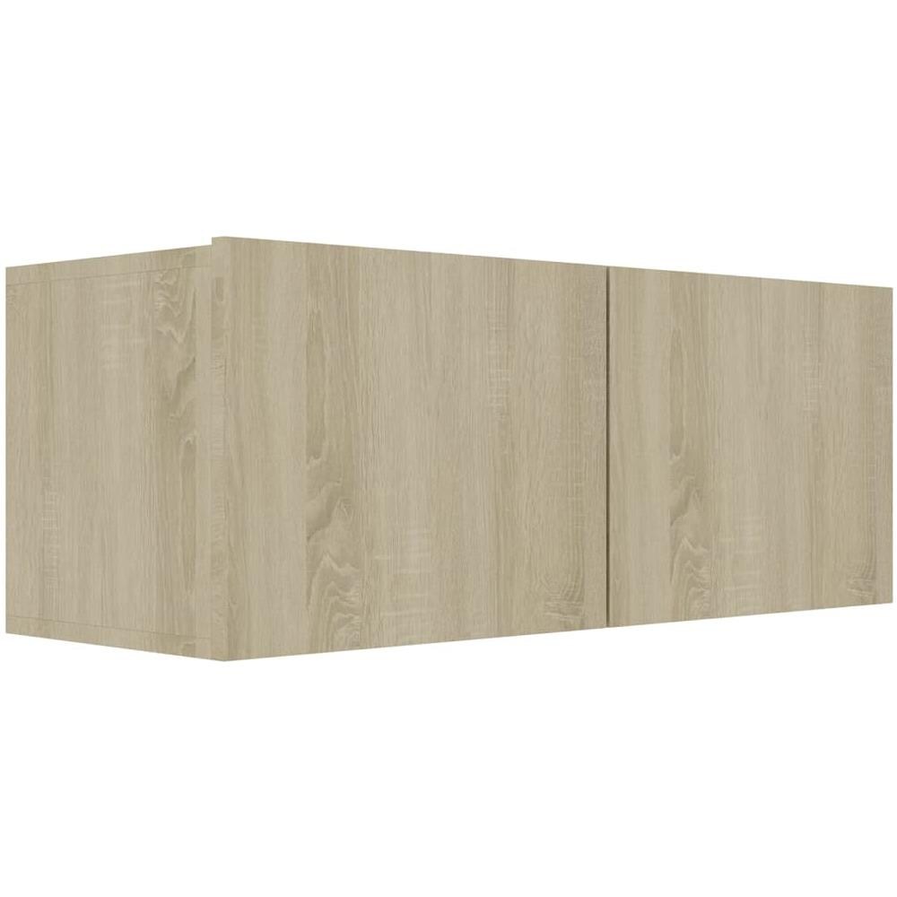 Set Di Mobili Porta Tv 6 Pz Rovere Sonoma In Legno Multistrato - Foto 3