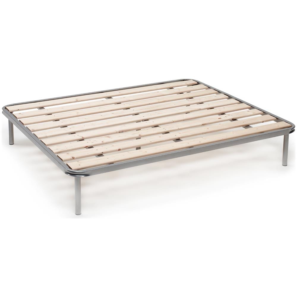 Rete Letto Matrimoniale Marialaura, Rete Ortopedica A Doghe Piallate, 100% Made In Italy, Cm 160x190h 31 - Foto 2