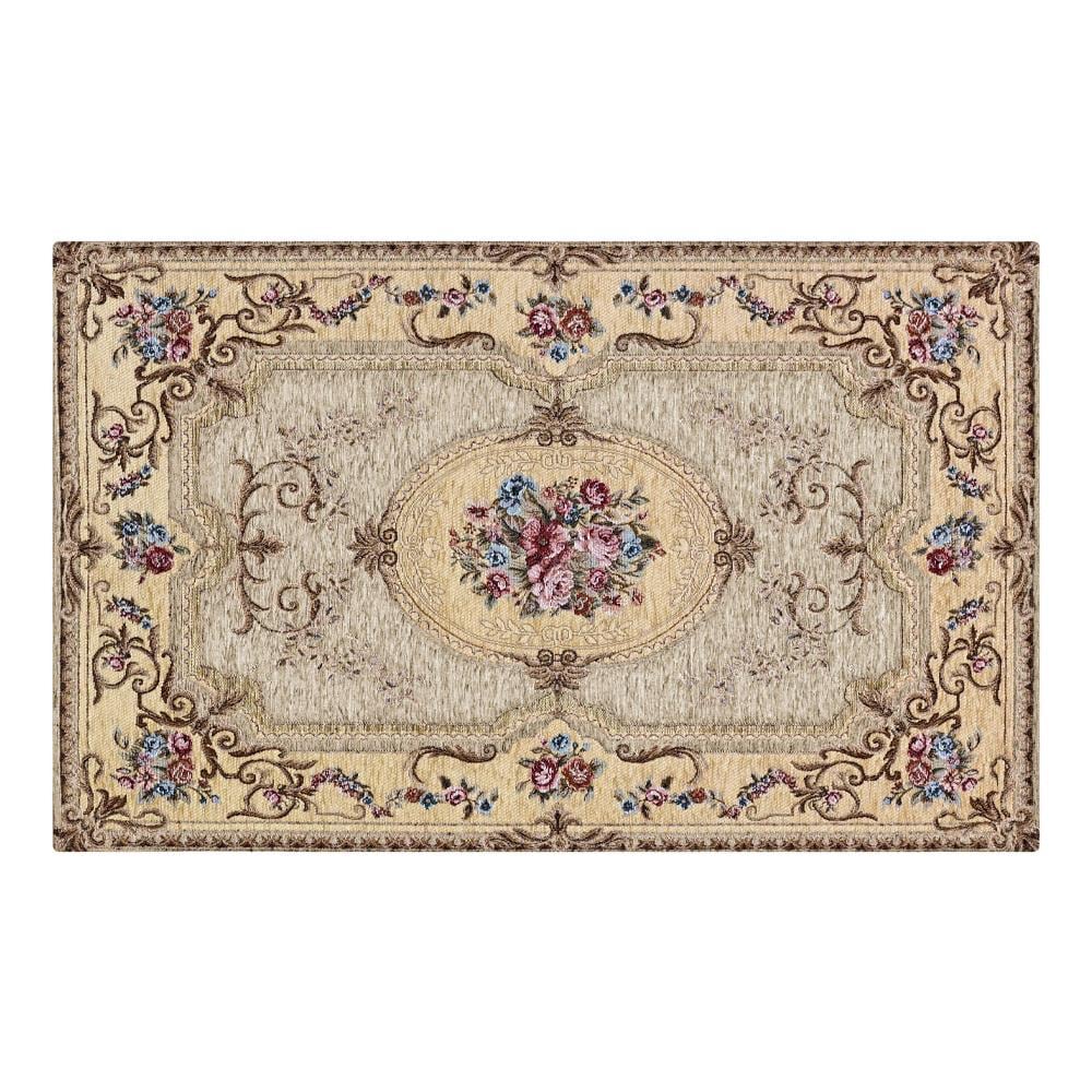 Tappeto Salotto Camera Velour Antiscivolo Mod. Abusson Suardi Vari Colori 115x175cm Tortora - Foto 1