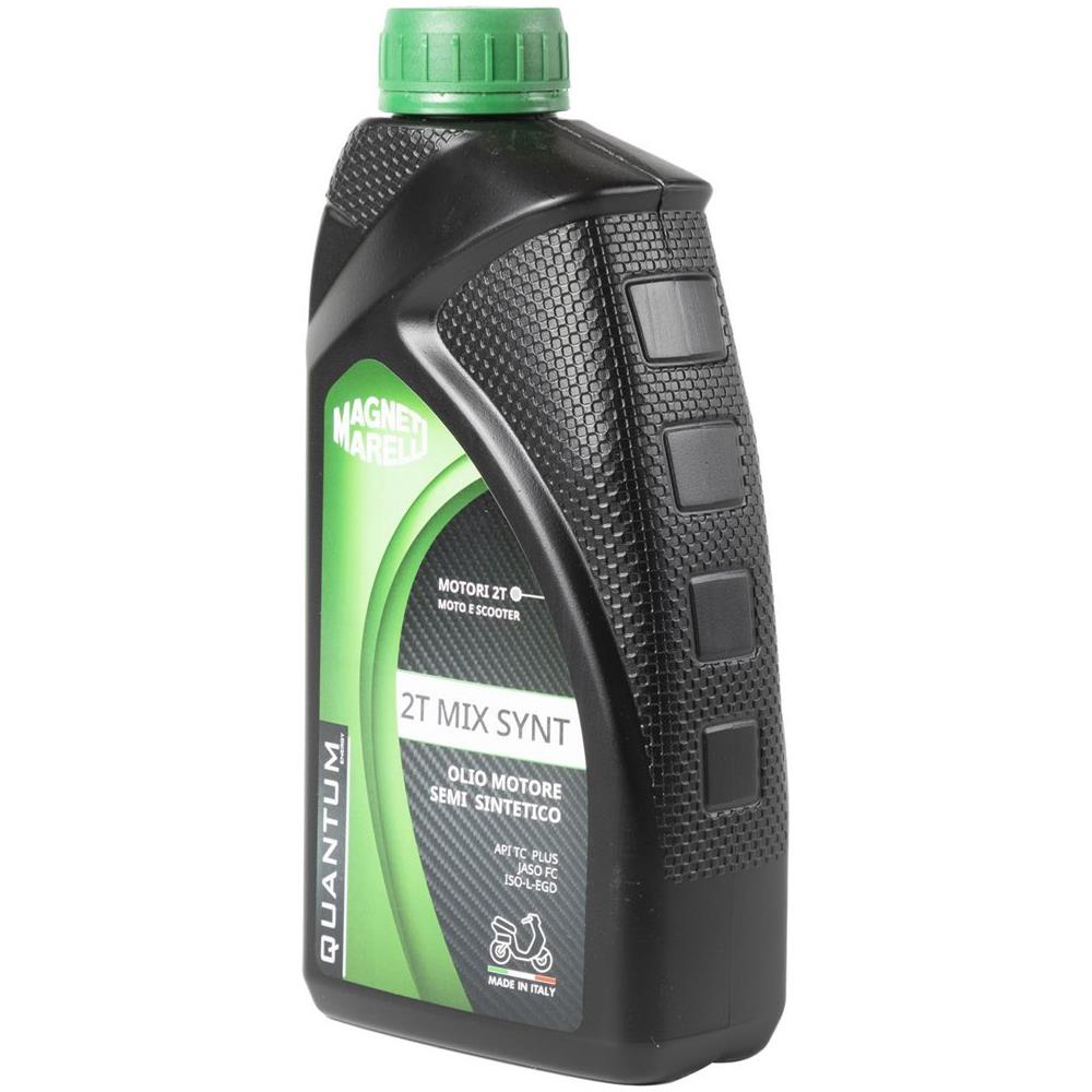 Magneti Marelli Lubrificante Moto E Scooter Semi Sintetico Olio Motore Mix Synt 1lt - Foto 3