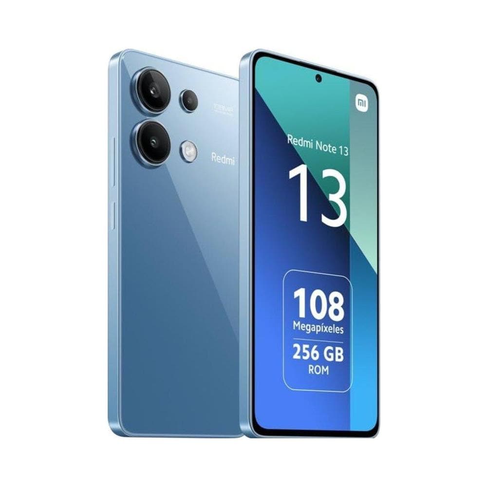 Redmi Note 13 4G 256GB 8GBB Ram Display 6.67" AMOLED Dual Sim Slot Nano SD Main Camera 108MP Android 12 5000 mAH Ice Blue - Foto 10