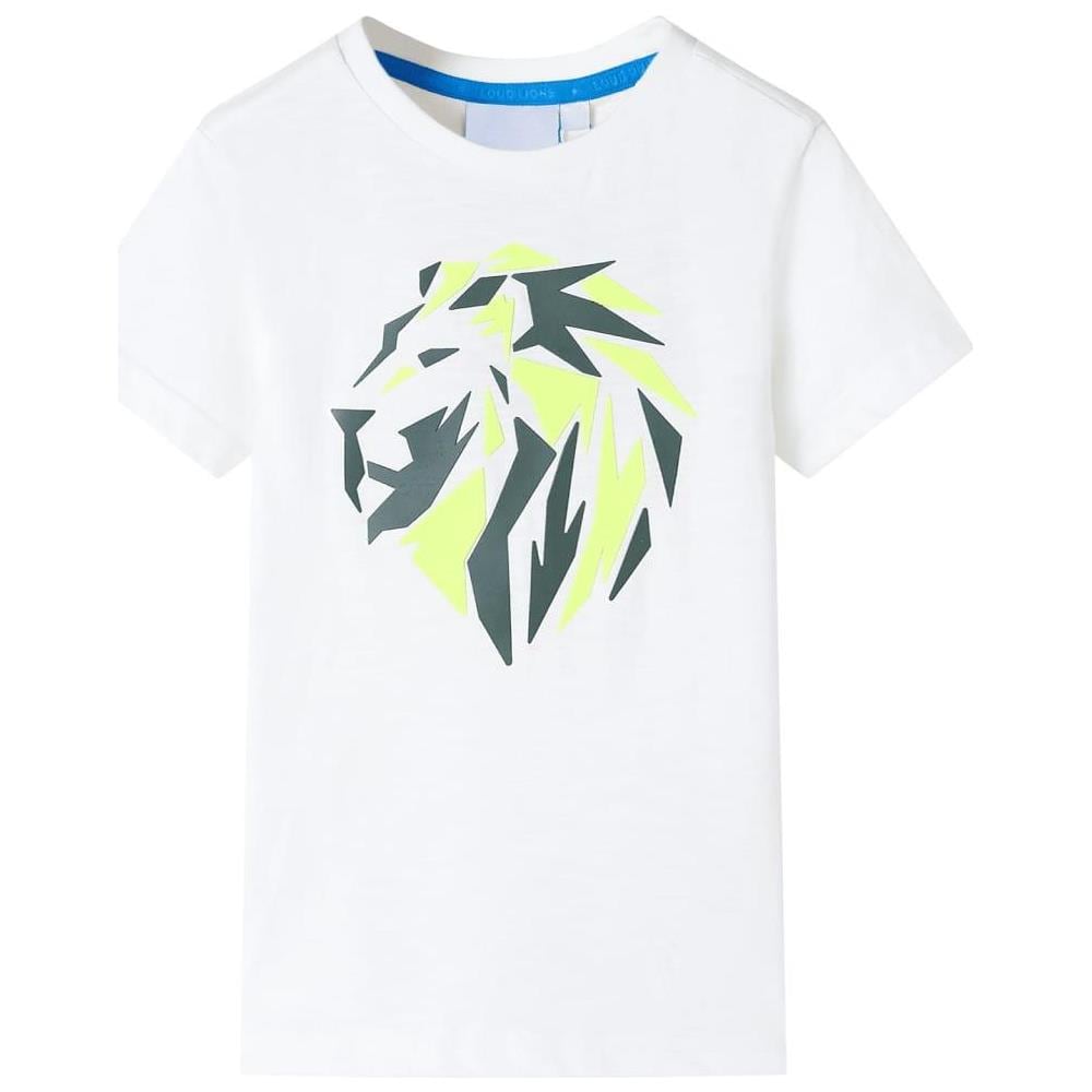 Maglietta per Bambini Ecru 128 - Foto 1