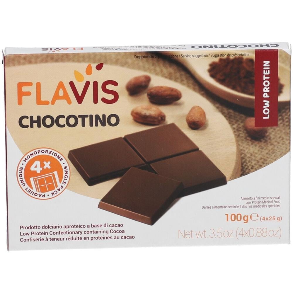 Flavis Chocotino 4 Porzioni da 25 g - Foto 1