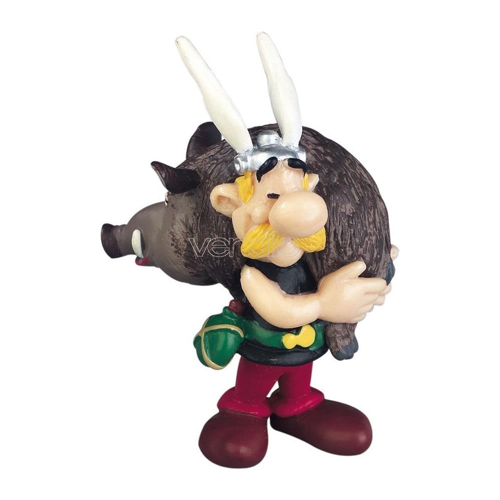 60545 - Asterix - Asterix Con Cinghiale Altezza 6,1 Cm - Foto 2