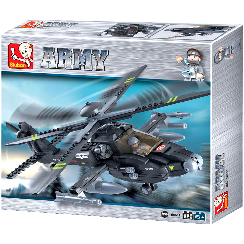 Costruzioni Elicottero Apache Mattoncini 0511 Per Bambini 6 Anni + - Foto 2