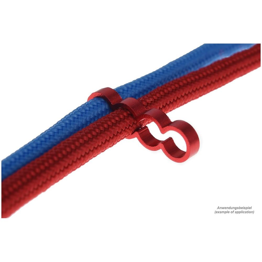 Eiskamm Alu X4 piatto - 4mm rosso - 4 PC - Foto 2