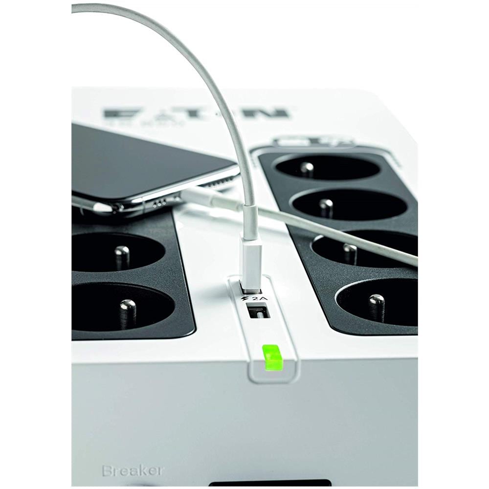 Gruppo di Continuità UPS 700VA / 420W 3S 700 8 Prese AC / 3x USB  - Foto 4