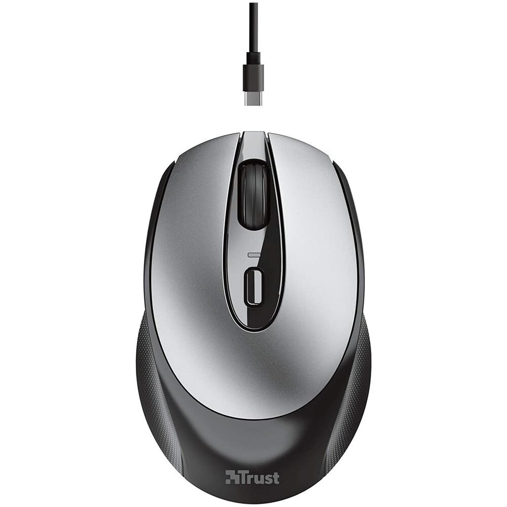Mouse Zaya Ottico 4 Tasti 1600 DPI Colore Nero e Grigio - Foto 2
