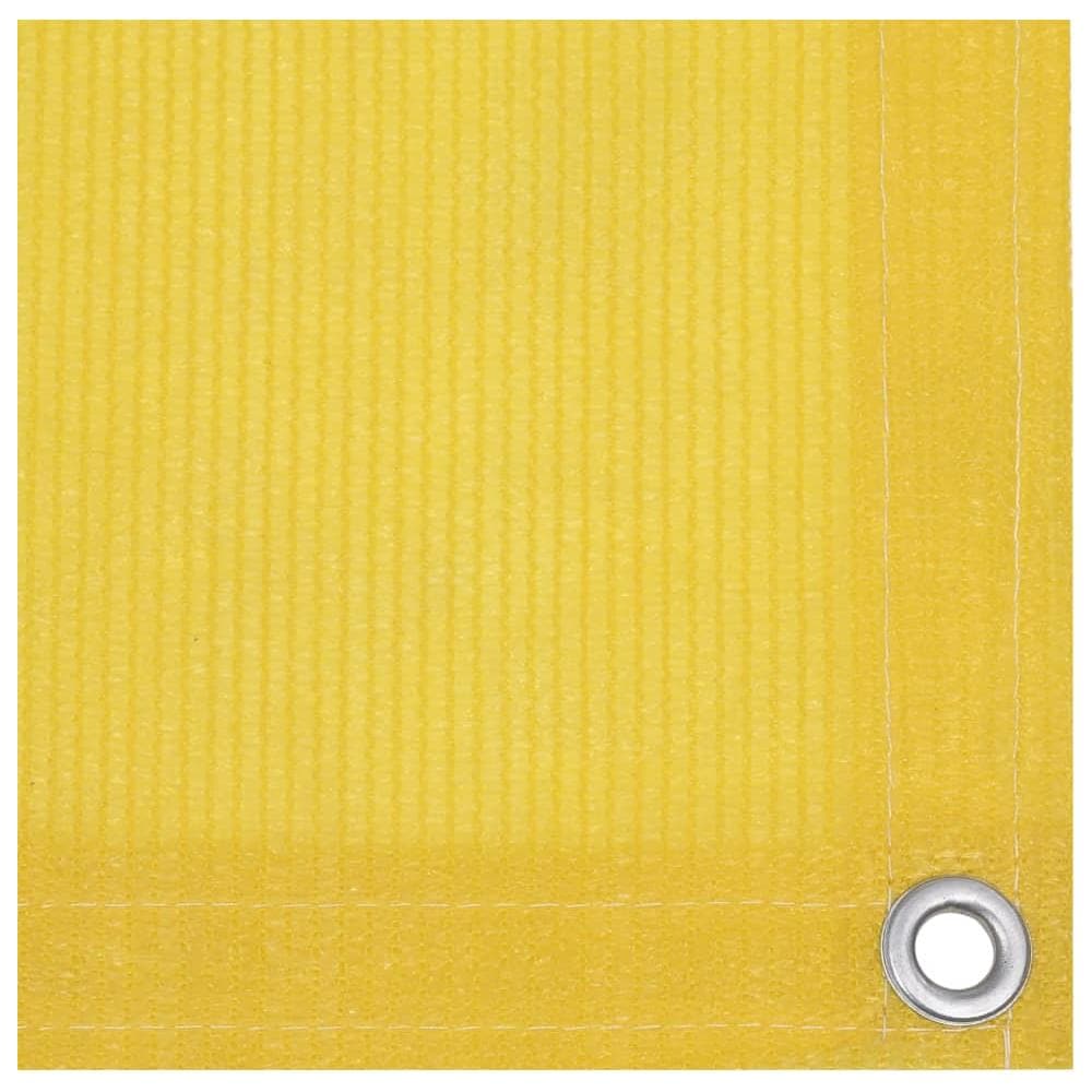 Paravento da Balcone Giallo 120x300 cm in HDPE - Foto 2