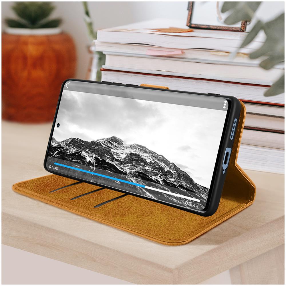 Custodia Vivo X80 Pro Portafoglio E Funzione Supporto Video Camel - Foto 2
