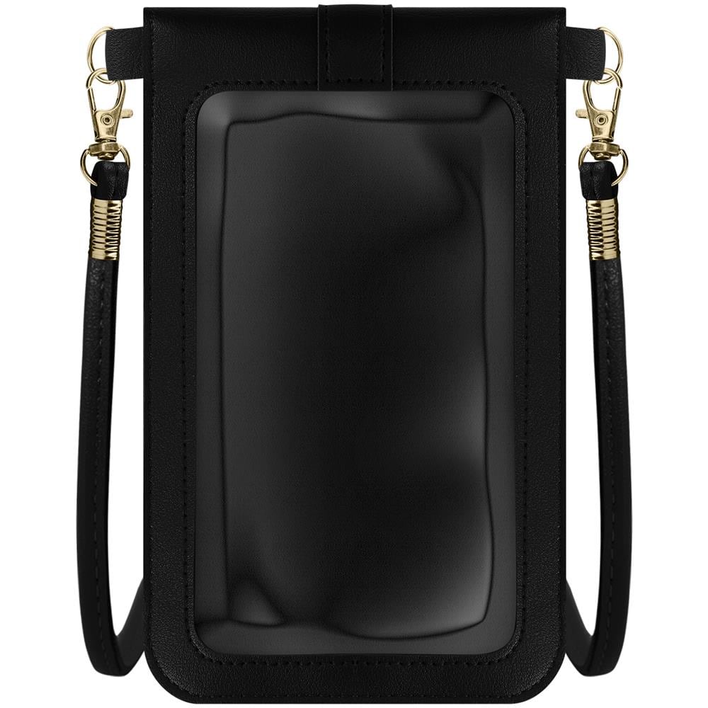 Pochette Per Smartphone Con Finestra Touch E Tracolla Da 1 Metro E 40 Nera - Foto 1