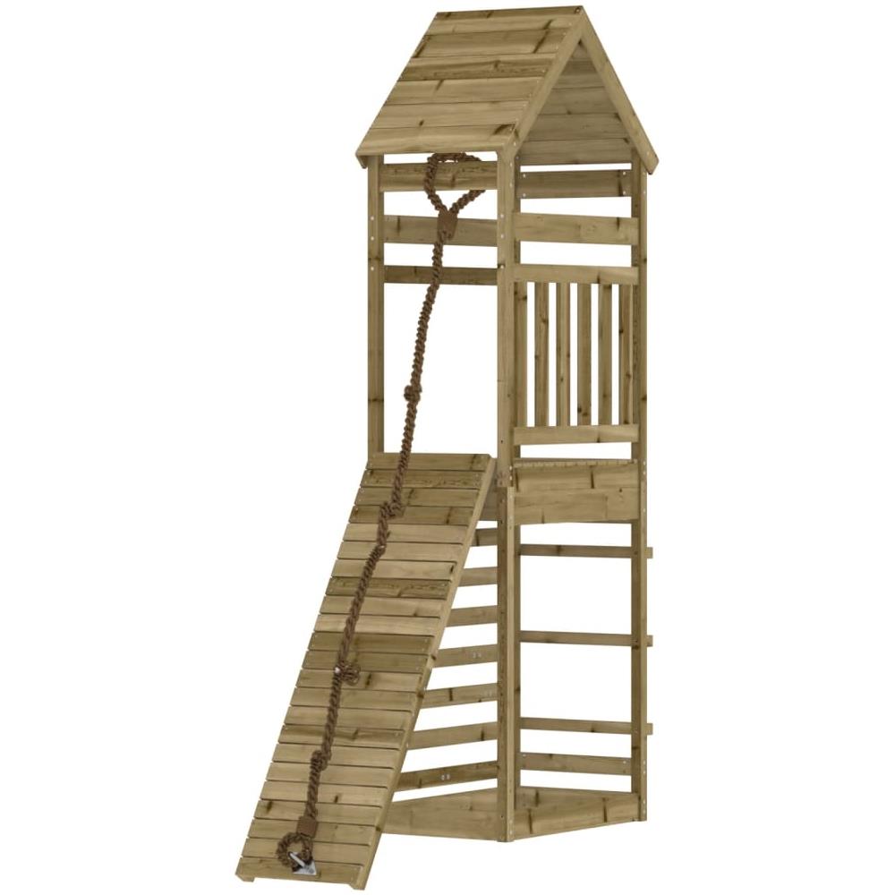 Casetta con Arrampicata in Legno di Pino Impregnato - Foto 2