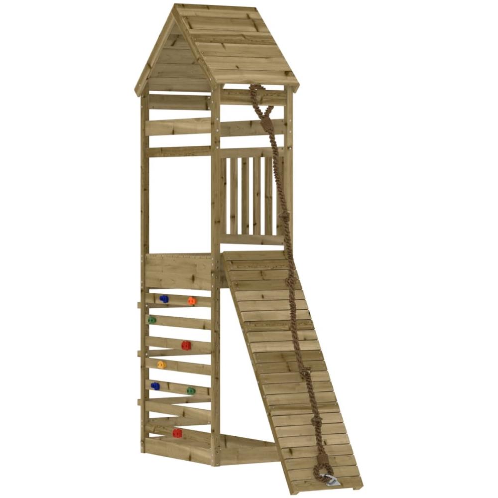 Casetta con Arrampicata in Legno di Pino Impregnato - Foto 3