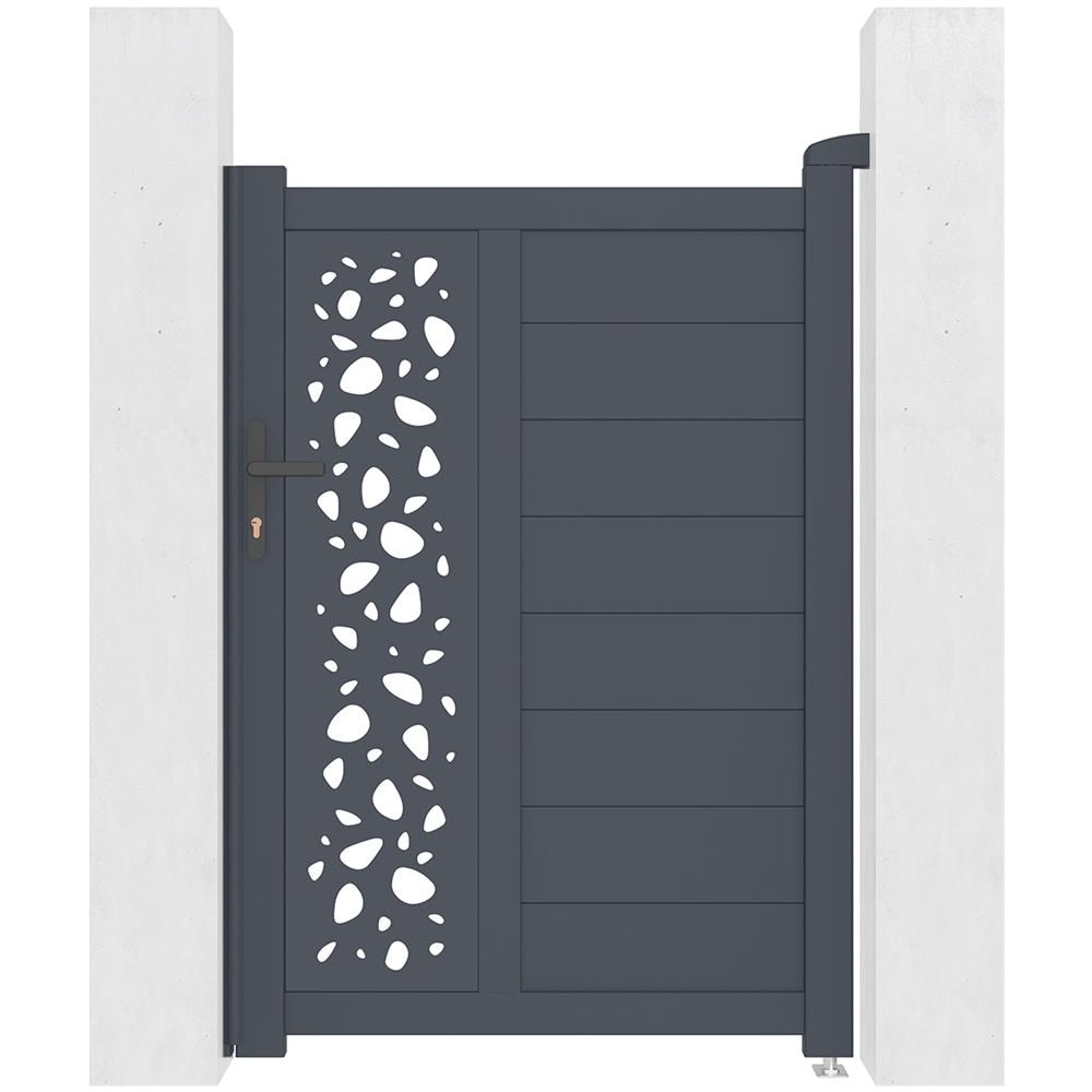 Sunny Pacchetto Grigio Cancello Scorrevole 3m H. 140 + Cancello - Foto 2