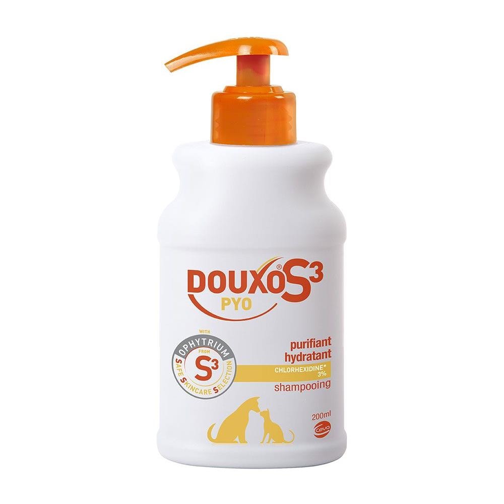 Shampoo Purificante E Idratante 200ml Douxo S3 Pyo Clorexidina 3% - Foto 1