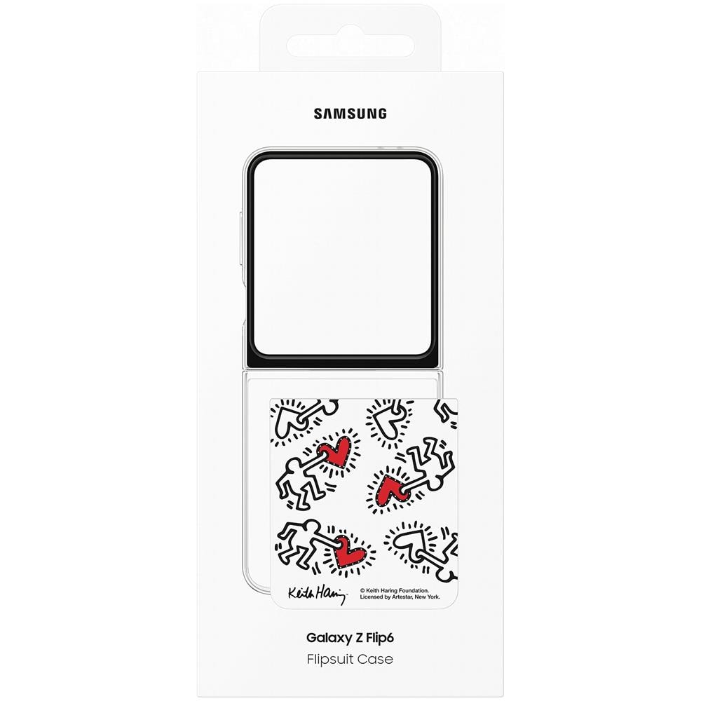 Galaxy Z Flip6 FlipSuit Case Keith Haring Card - Foto 4