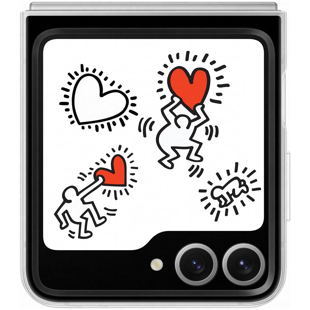 Galaxy Z Flip6 FlipSuit Case Keith Haring Card - Foto 2