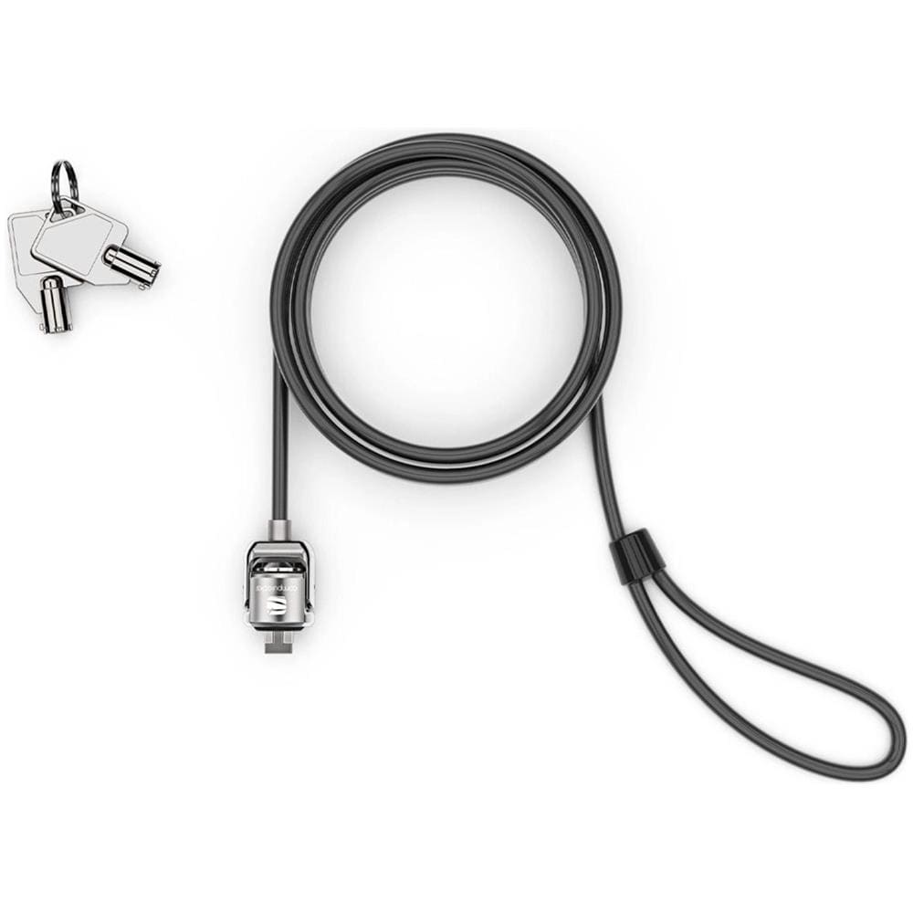 Supporto Di Sicurezza MAC Mini M4 Lucchetto Con Cavo Con Chiave KLCK Nero - Foto 2