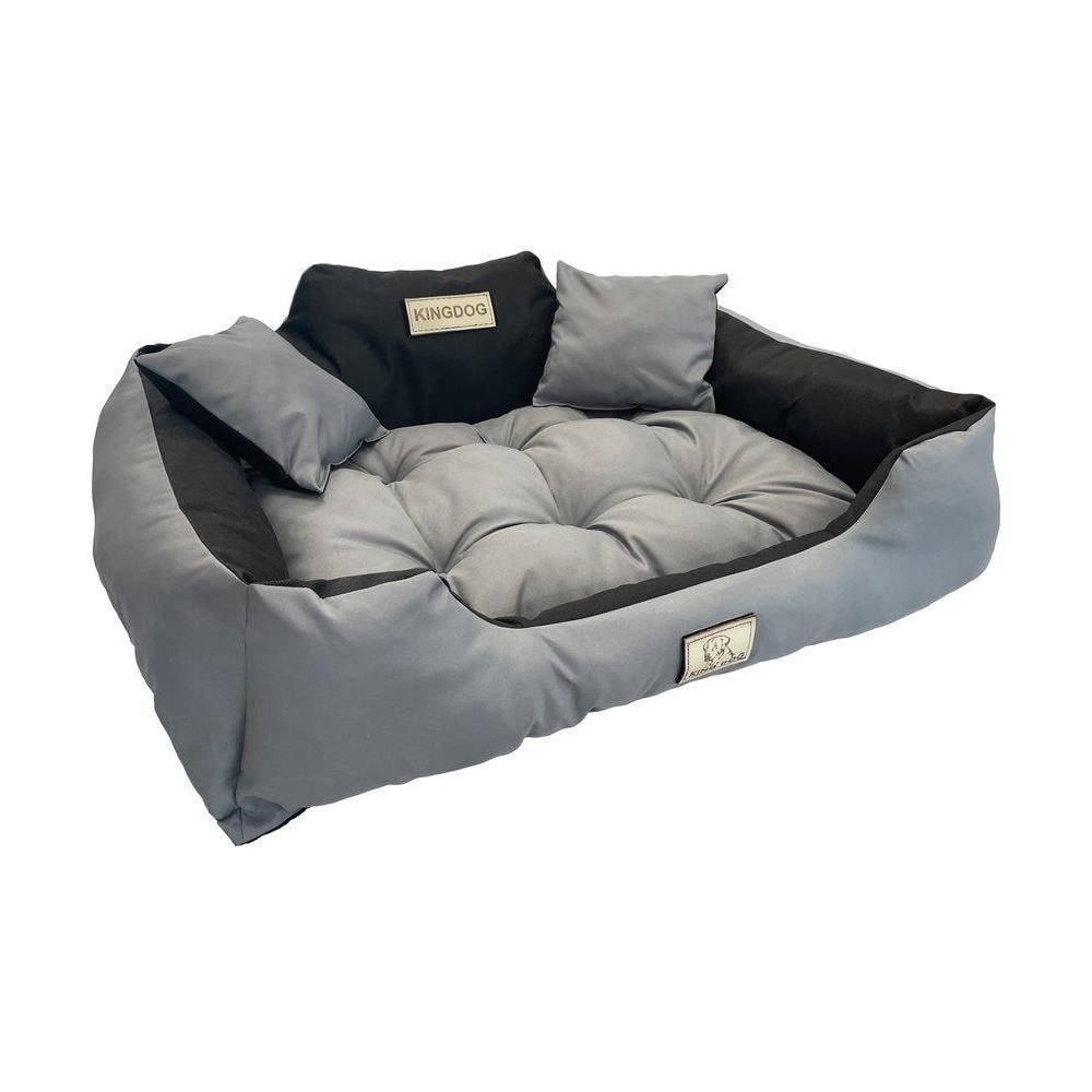 55x45 cm KINGDOG Cuccia per cani impermeabile personalizzabile Grigio scuro - Foto 2