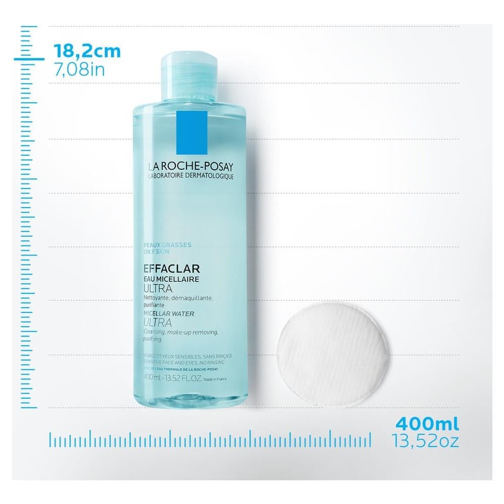 Effaclar Acqua Micellare Pelle Grassa 400 ml - Foto 4