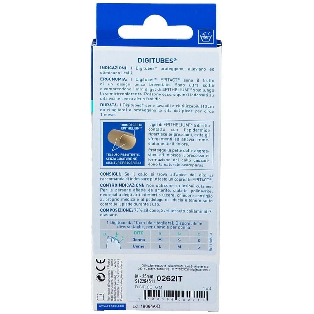 Epitact Digitube Epithelium 26 Protezione Calli in Gel di Silicone Taglia Medium - Foto 2