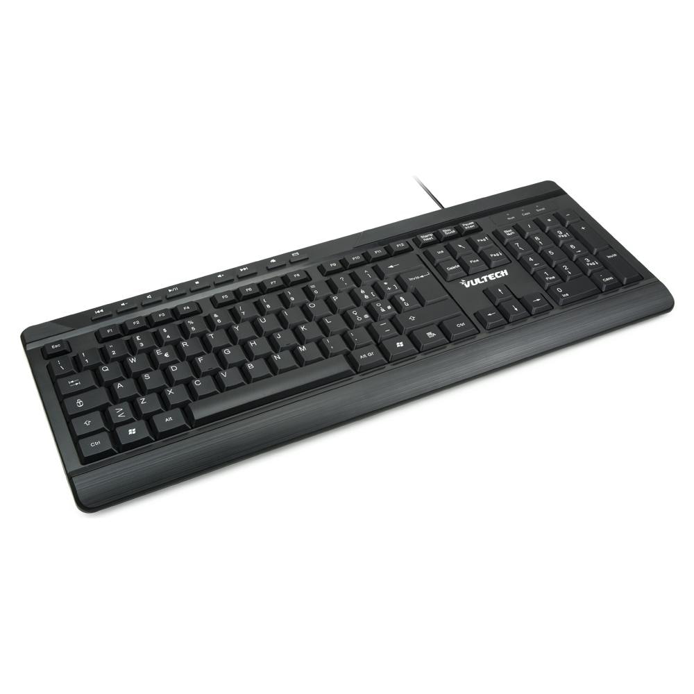 Tastiera USB KEY-640M  (Layout Italiano) Colore Nero - Foto 4