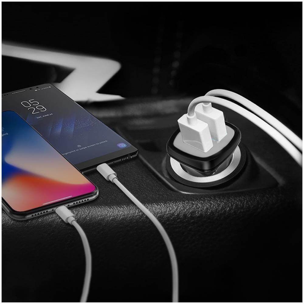 Alimentatore Macchina Accendisigari 2x Usb 2100ma - Foto 15