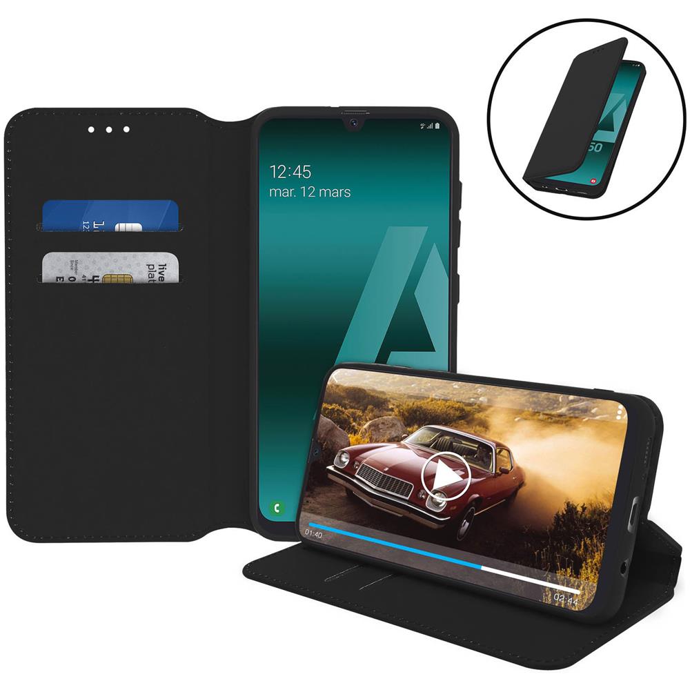 Custodia Galaxy A50 Portacarte Funzione Supporto Nero - Foto 2