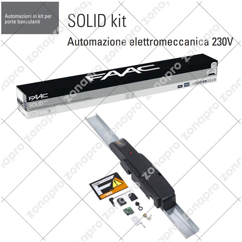 Solid Kit 10561644 - Automazione Per Porte Basculanti 550 Itt Motore Garage 230v Elettromeccanico - Foto 4