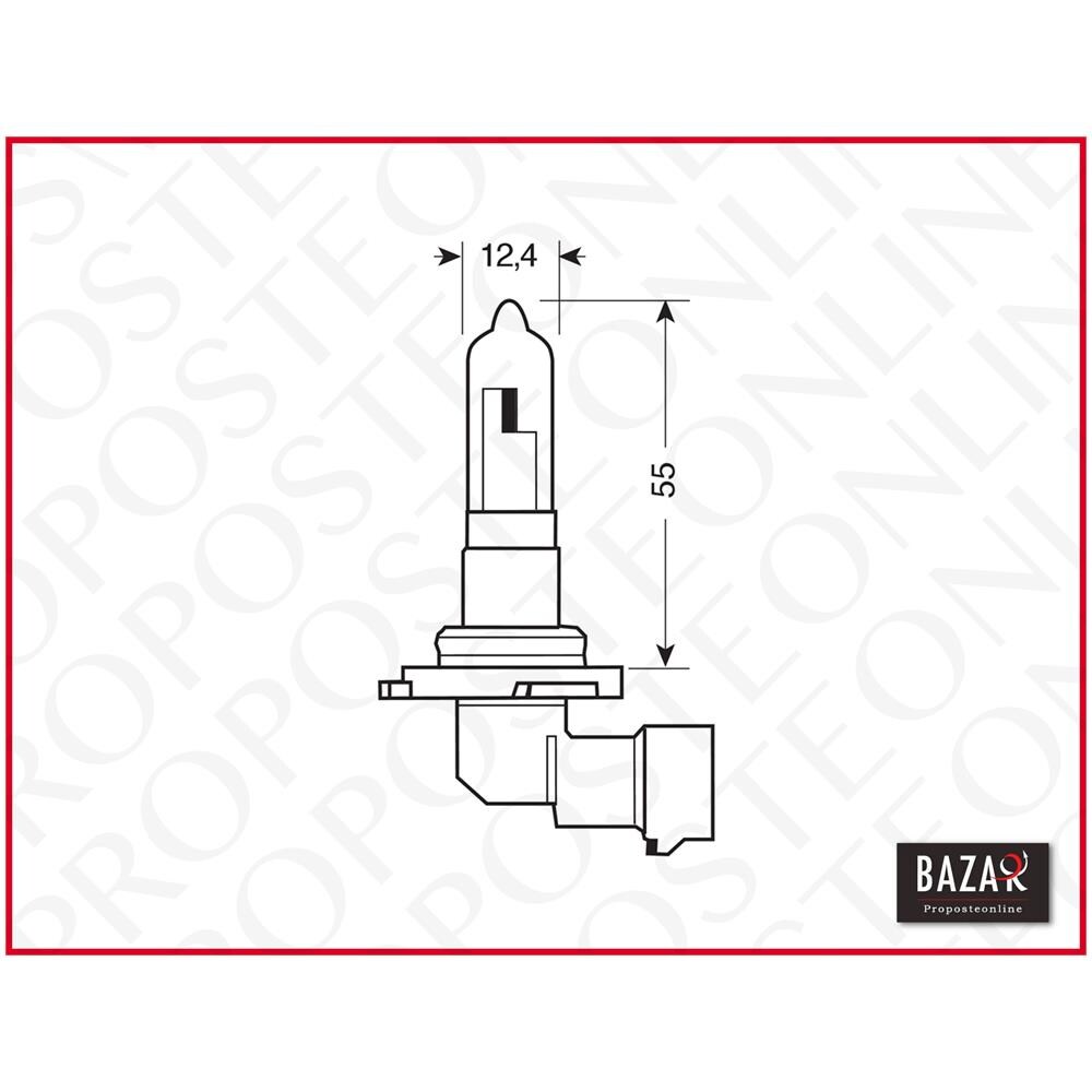 Lampada Ad Alta Potenza Per Auto 12v - Osram Night Breaker Laser - Hb3 60w P20d - Foto 2