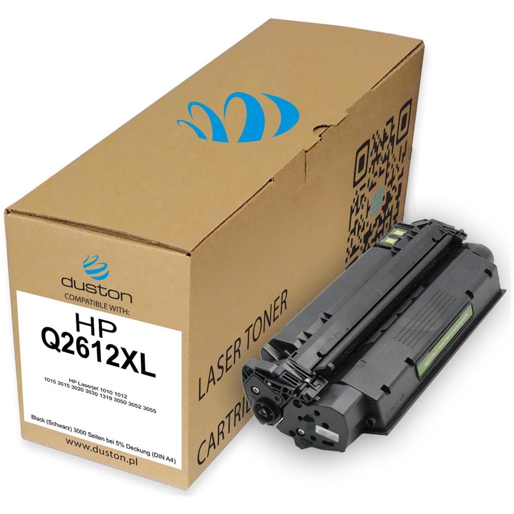 TONER - 5x Q2612xl, 12xl Negro Compatible Con Hp Laserjet 1010 1012 1015 3015 3020 3030 1319 3050 3052 3055 - Foto 2