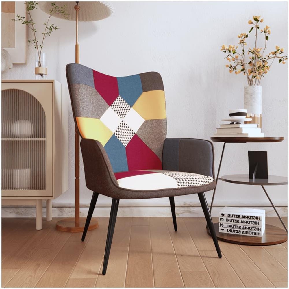 Poltrona Relax in Tessuto Patchwork - Foto 1