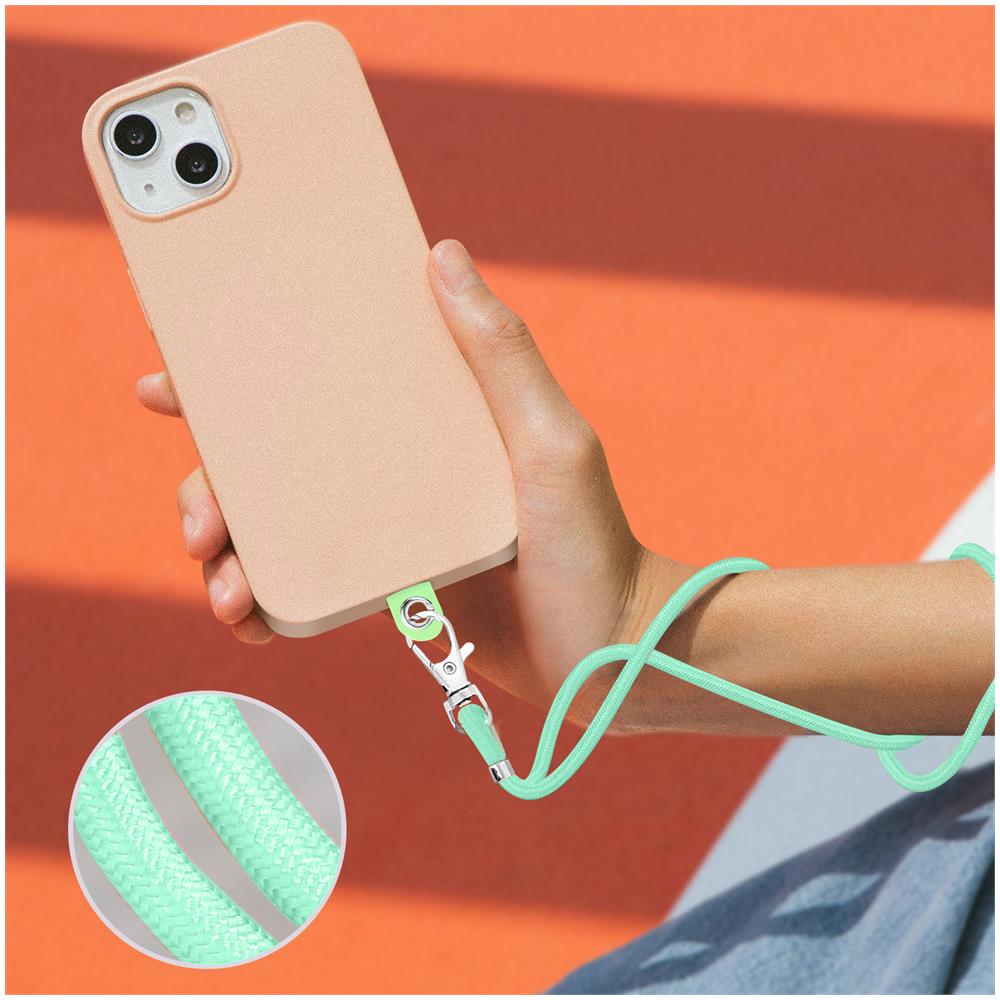Corda Universale Smartphone Compatibile Cover E Custodie Regolabile 90cm Verde - Foto 2