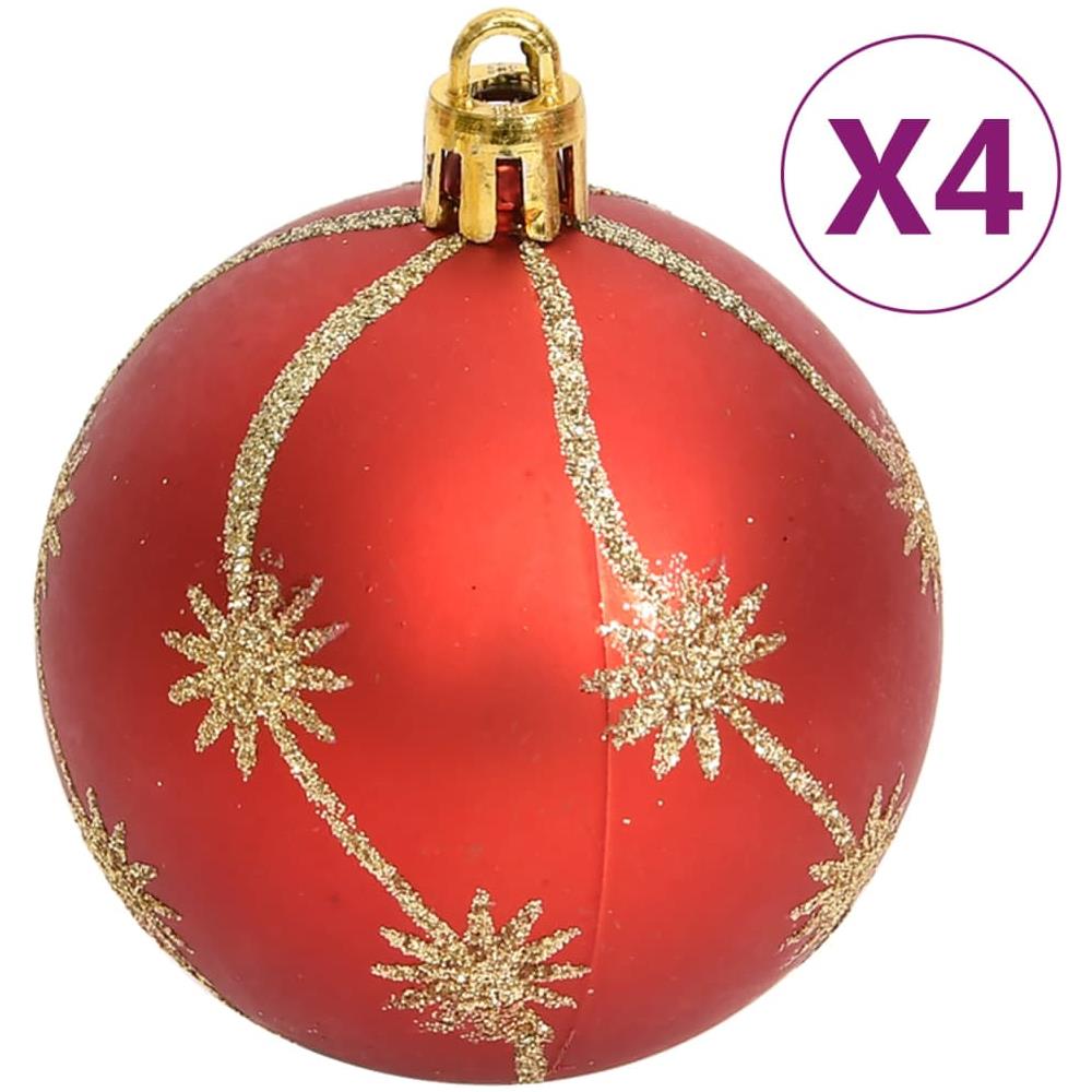 Set Addobbi Di Natale 108 Pz Oro E Rosso - Foto 8