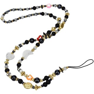 Collana Con Fata E Luna In Argento 925 E Diamanti Da Laboratorio - Ciondolo 23x24 Mm, Catena Regolabile 45,7 Cm