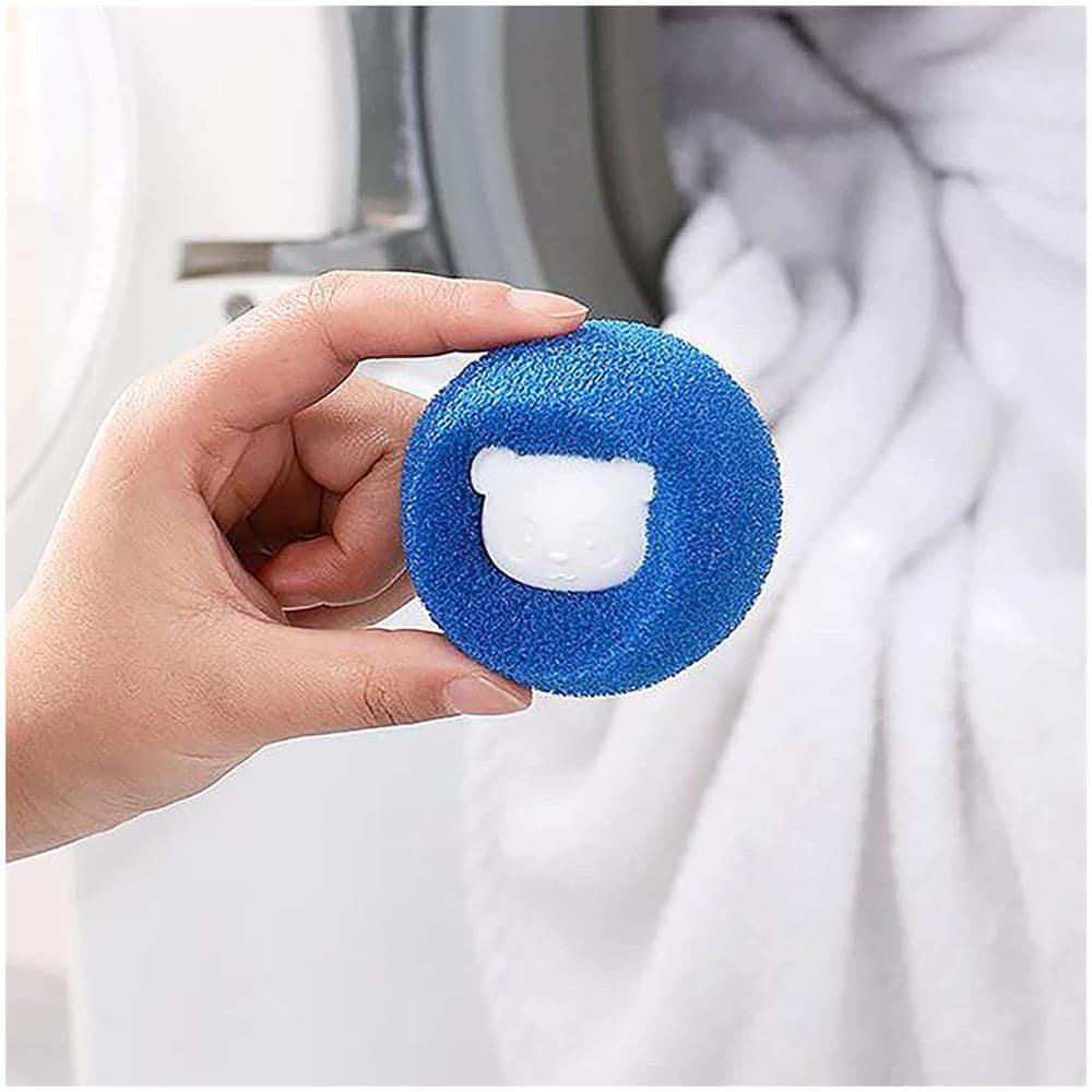 Palla Depilatoria Per Lavatrice 6 Pz Blu - Foto 2